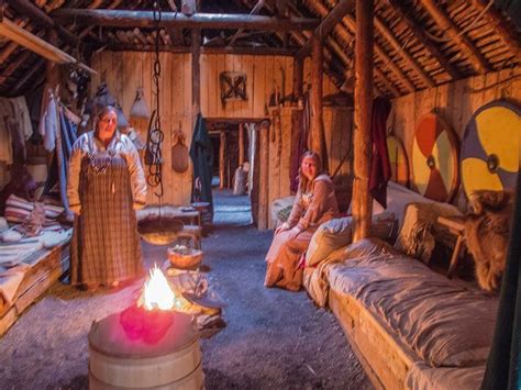 Image Result For Anglo Saxon Longhouse Interior Viking House Viking