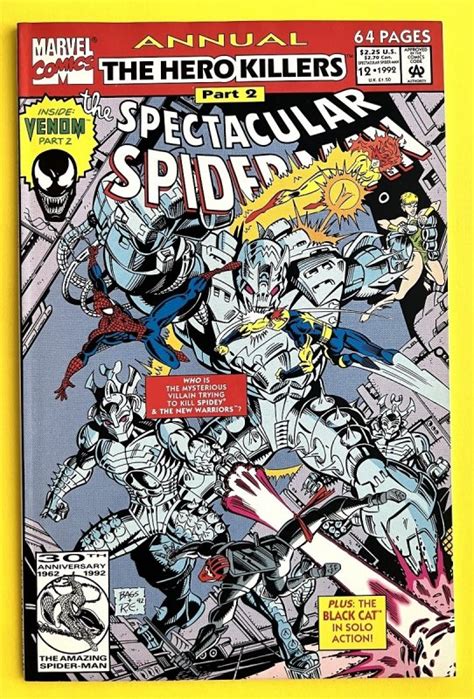 Spectacular Spider Man Annual 12 Venom 1992 B5 Comic Books Modern