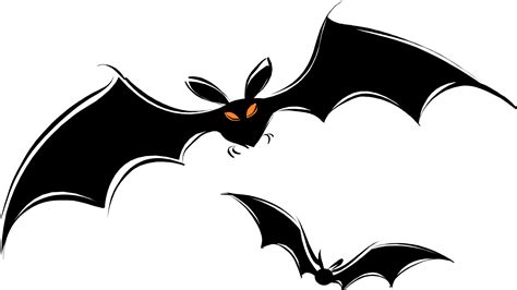 Bat Vector Halloween Png Png Mart