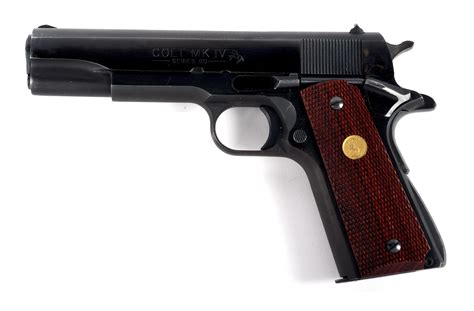 Lot Detail M Colt Government Model Series 80 Semi Automatic Pistol