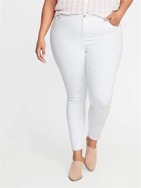 The Best New Plus Size Pieces For Spring Womens White Jeans Plus