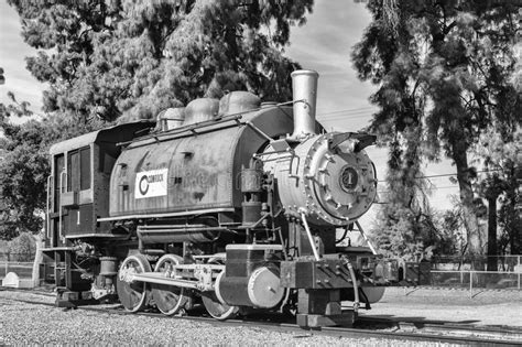 The Old Train In Black And White Editorial Photo Image Of Station