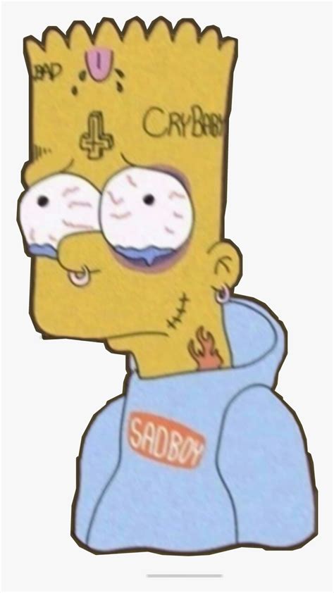 Sad Bart Simpson Aesthetic Pin On Fotografia Vaporwave Is A Music