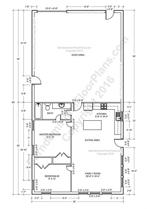 Barndominium Floor Plans Pole Barn House Plans And Metal Barn Homes Barndominium Floor Plans
