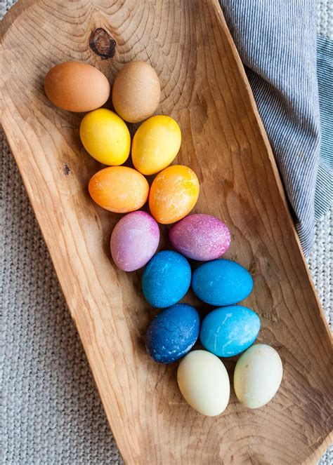 Naturally Dyed Easter Eggs Sprouting Wild Ones