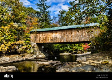 Montgomery Vermont Covered Bridge Hi Res Stock Photography And Images