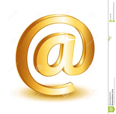Mail contact symbol icon stock vector. Image of clip - 37780188