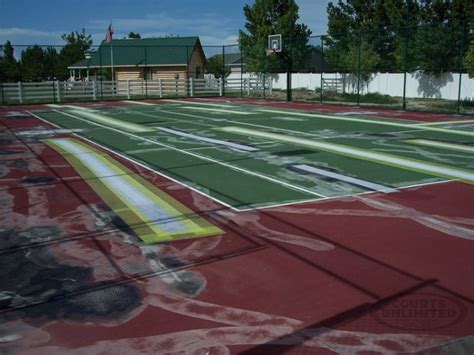 Court Repair In Utah Courts Unlimited And Sports Surfacing