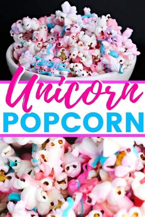 Unicorn Popcorn Recipe Recipe Birthday Party Food Birthday Party