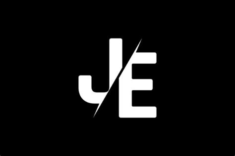 Monogram Je Logo Design Graphic By Greenlines Studios · Creative Fabrica