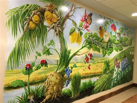 Garden Of Life Mural Murals By Georgeta Learn More At