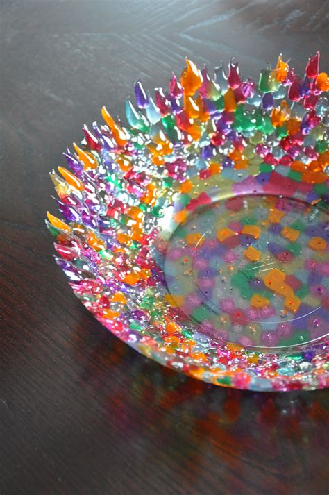 Pin By Judy Jefferson On Diy Bead Bowl Melted Pony Beads Melted