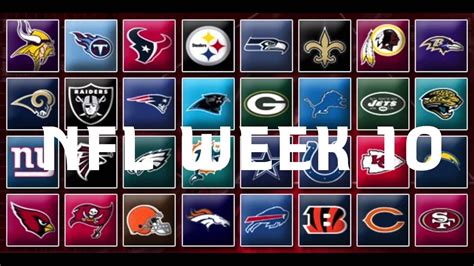 Nfl Week 10 Picks And Predictions 2017 2018 Youtube