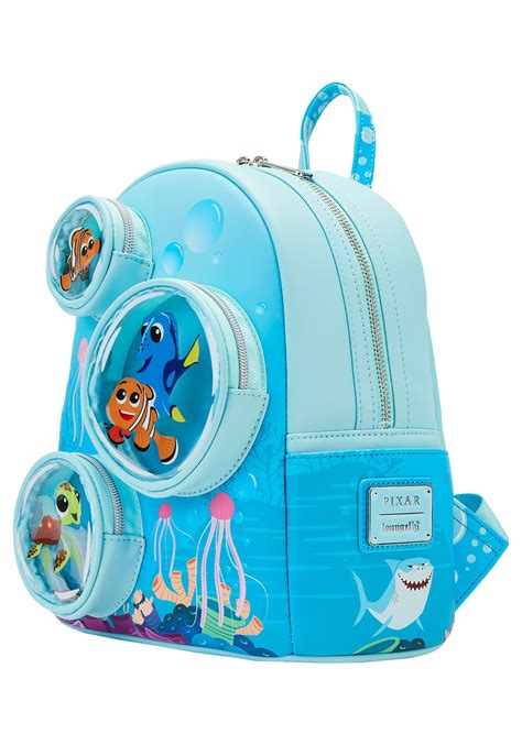 Finding Nemo 20th Anniversary Bubble Pocket Loungefly Mini Backpack