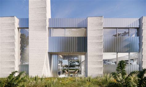 The First 3d Printed Two Story Concrete Home In The Us