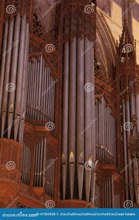 Church Pipes Organ In Cathedral Stock Photo Image Of Bach Canticle