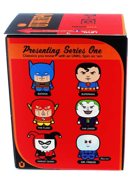 Unkl Presents Dc Heroes And Villains Vinyl Figures Blind Box Free Shi