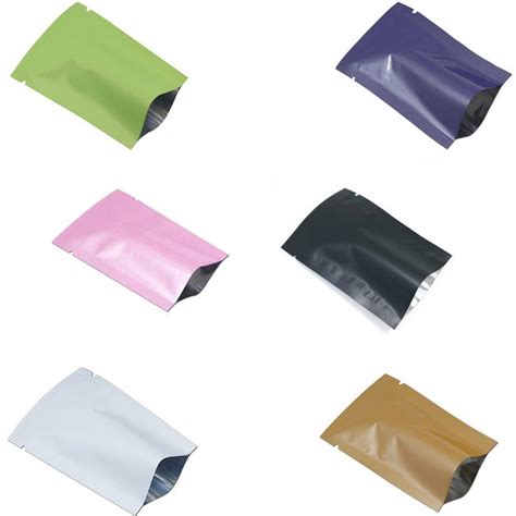 You are now going to run the iron across the top of your bag (or do you have any experience with integrated seal small mylar bags and their effectiveness without the hot iron seal. 2020 Open Top Mylar Foil Heat Sealing Flat Sample Bag Tear ...