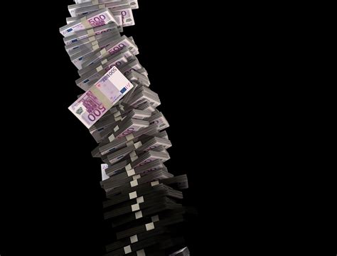 Tower Of 500 Euro Money Free Stock Photo Public Domain Pictures