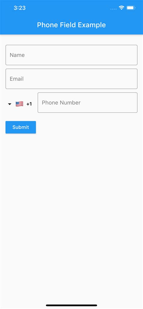 A Customised Flutter Textformfield To Input International Phone Number