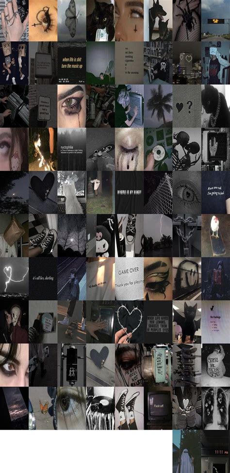 Dark Grunge Aesthetic Goth Aesthetic Aesthetic Collage Aesthetic