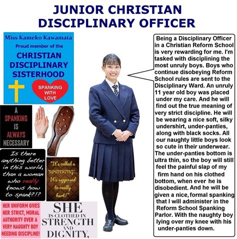 Junior Christian Disciplinary Officer By Pleatedspanker On Deviantart