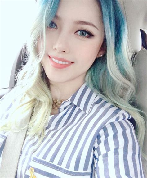 Ponysmakeup Asian Beauty Ulzzang Girl Multicolored Hair