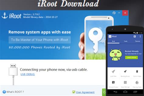 It is ideal for mobile internet users, because it can compress traffic. Android iRoot - Home