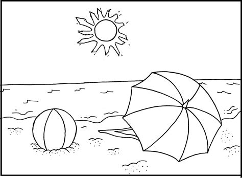 Beaches, sand, sandcastles, fun in the sun and more! Printable Coloring Pages Of Kids At The Beach - Coloring Home