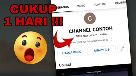 Mudah Banget Cara Menambah Subscriber Youtube Berbayar Aman