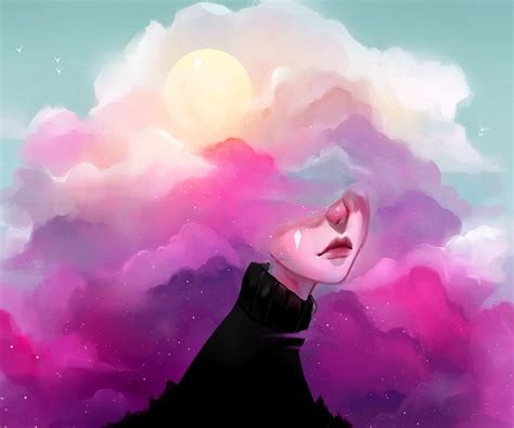 Cloud Girl On Behance