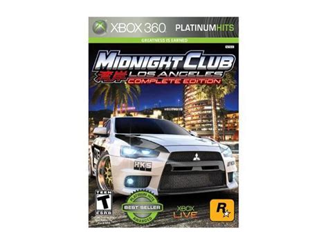 Midnight Club Los Angeles Complete Edtion Xbox 360 Game