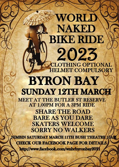 World Naked Bike Ride Byron Bay March The Official ByronBay Com Guide