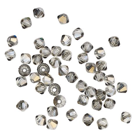 Bead Preciosa Czech Crystal Crystal Valentinite 4mm Faceted Bicone With 08 09mm Hole Sold