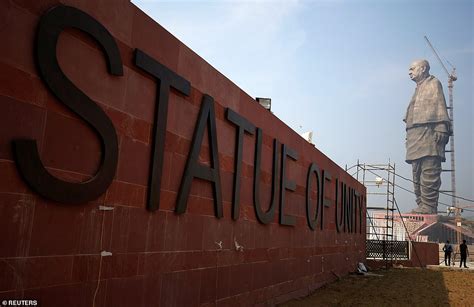 India Prepares To Unveil The Tallest Statue In The World Twice The
