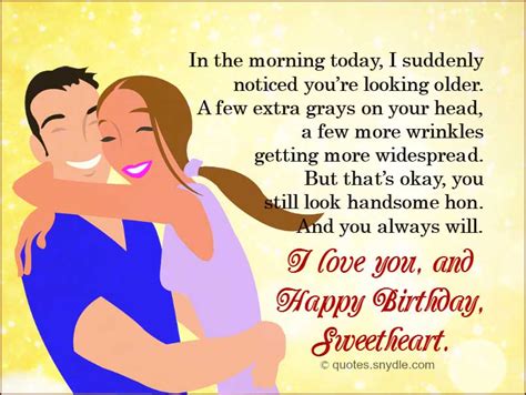 Happy Birthday Quotes For Husband Homecare