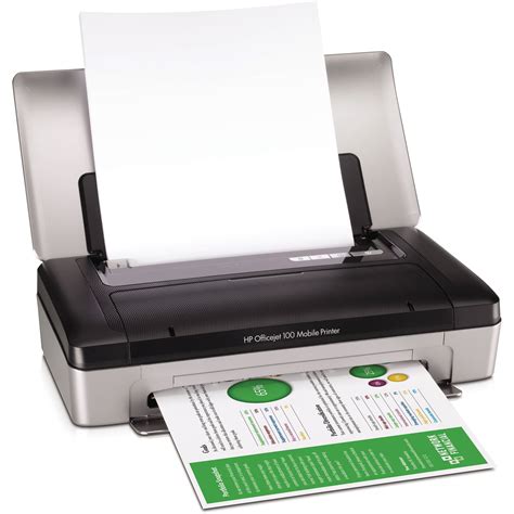 Hp Officejet 100 Mobile Color Inkjet Printer Cn551ab1h Bandh
