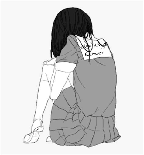 Sad Anime Girl Pose Zflas