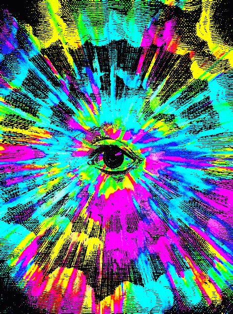 Psychedelic Eye Animated Pictures