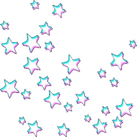 Stars Aesthetic Glitch Freetoedit Sticker By Kuroguroo