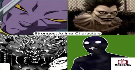 Top 30 Strongest Anime Characters Unleashing Ultimate Power