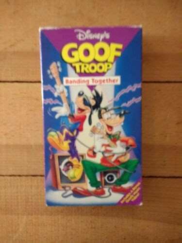 disneys goof troop banding together vhs 1993 717951695031 ebay