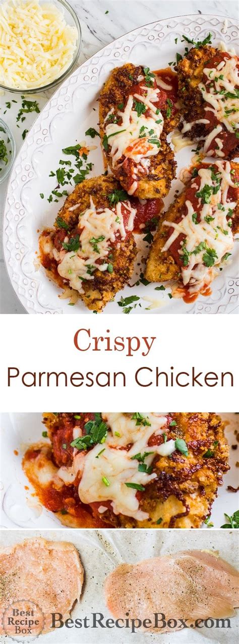 Fried chicken is an ultimate crowd pleaser, but it's not the most weeknight (or waist) friendly dish. Easy Chicken Parmesan Recipe with Panko Bread Crumbs ...