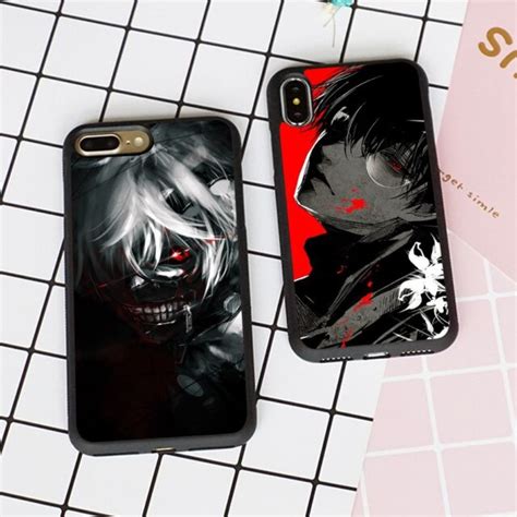 Tokyo Ghoul Kaneki Ken Silicone Phone Case Cover For Iphone 6 7 8 X Xr