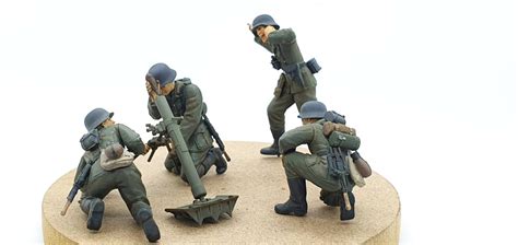 독일군 박격포 팀 German Mortar Team Set
