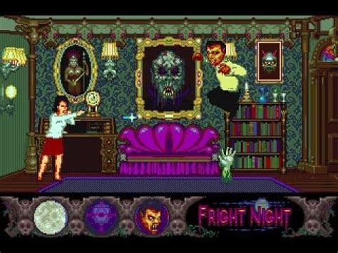 Fright Night The Video Game Retro Game Fright Night Video Game Art Asmr Spooky Horror