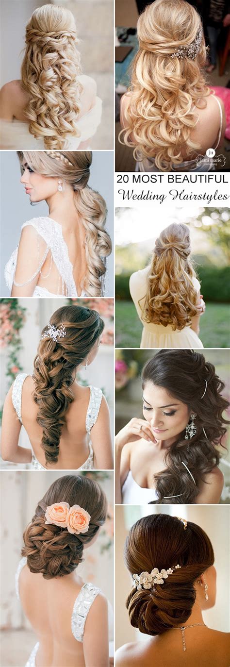 20 Most Elegant And Beautiful Wedding Hairstyles