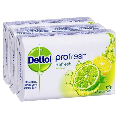 Great savings & free delivery / collection on many items. Buy Dettol ProFresh Refresh Bar Soap 120g 3 Pack Online at ...