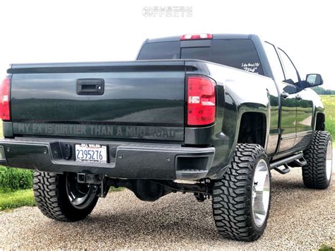 2018 Chevrolet Silverado 1500 With 22x12 44 Hardcore Offroad Hc11 And