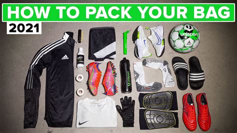 How To Pack Your Football Bag What You Need In 2021 Win Big Sports